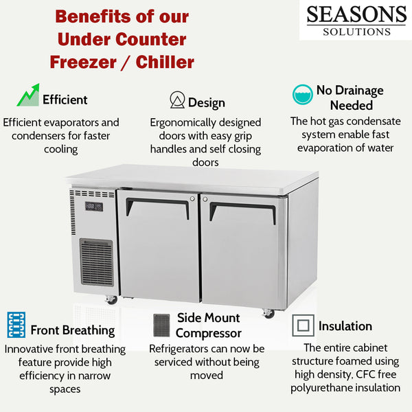 Commercial Under Counter Freezer / Chiller