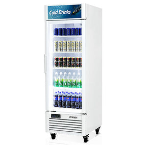 glass door merchandiser fridge