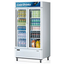 Load image into Gallery viewer, glass door merchandiser fridge