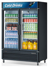 Load image into Gallery viewer, glass door merchandiser fridge