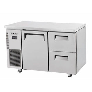 SUF12-2D-2 1 Door 2 Drawer Undercounter Freezer