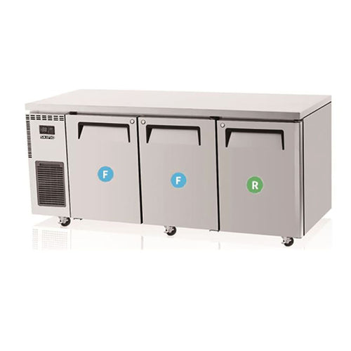 dual under counter fridge freezer