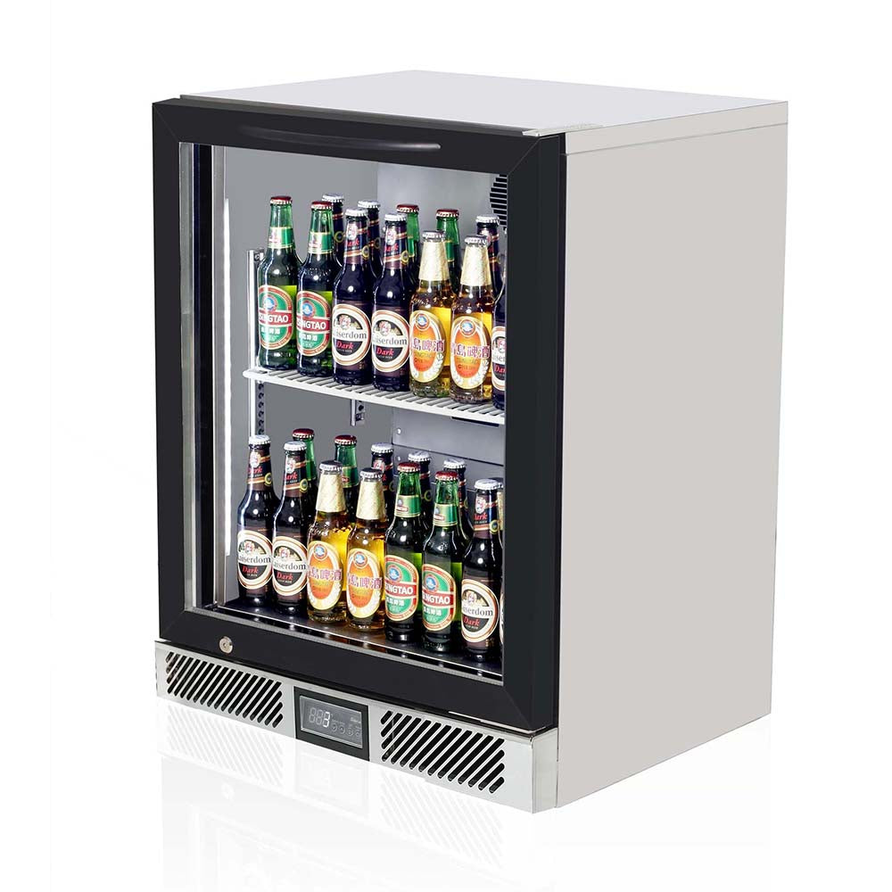 Glass Door Merchandiser Back Bar